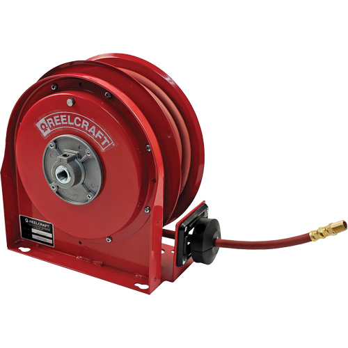 3000 Compact Hose Reel, Air, 1/4" x 25', Single Hose, 300 psi Les Distributions ICE