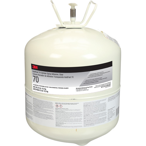 Adh&eacute;sif en a&eacute;rosol HoldFast 70 Scotch-Weld, Transparent, Contenant Les Distributions ICE