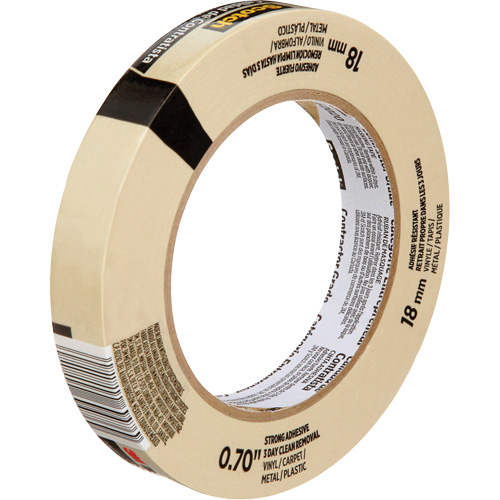 Scotch&reg; Contractor Grade Masking Tape 2020, 18 mm (3/4") x 55 m (180'), Beige Les Distributions ICE