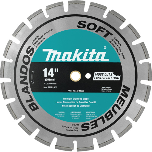 Soft Material Segmented Diamond Blade Les Distributions ICE