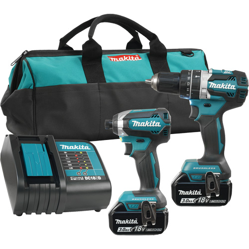 LXT&reg; 2-Tool Brushless Motor Combo Kit, 18 V Les Distributions ICE