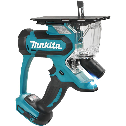 D&eacute;coupeuse de placoplatre (outil seulement), 18 V, Lithium-ion, 0-6000 coups/min, 1/4" Longueur de la course Les Distributions ICE