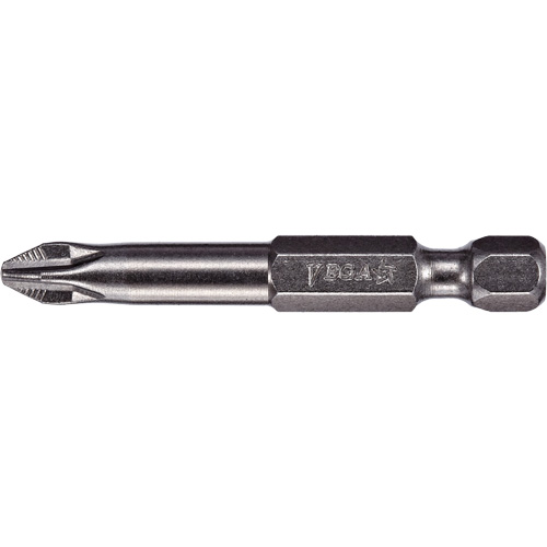Embout pour outil &eacute;lectrique ACR, Phillips, Embout #3, Prise 1/4", Longueur 2" Les Distributions ICE