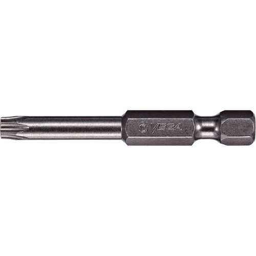 Power Bit, Torx, T-10 Tip, 1/4" Drive Size, 3-1/2" Length Les Distributions ICE