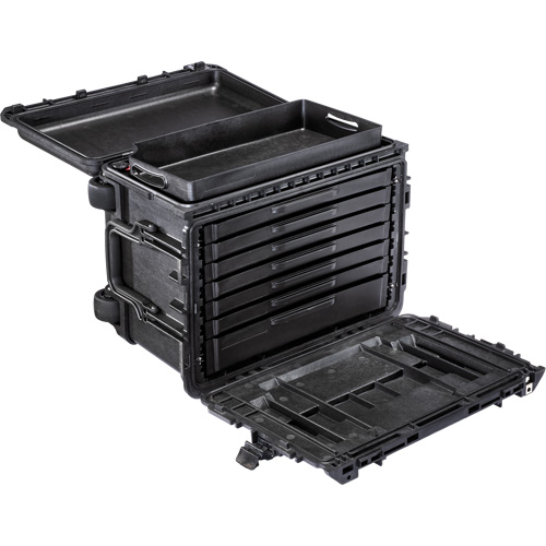 Armoire &agrave; outils mobile Gen 2, 24" la, 6 tiroirs, Noir Les Distributions ICE
