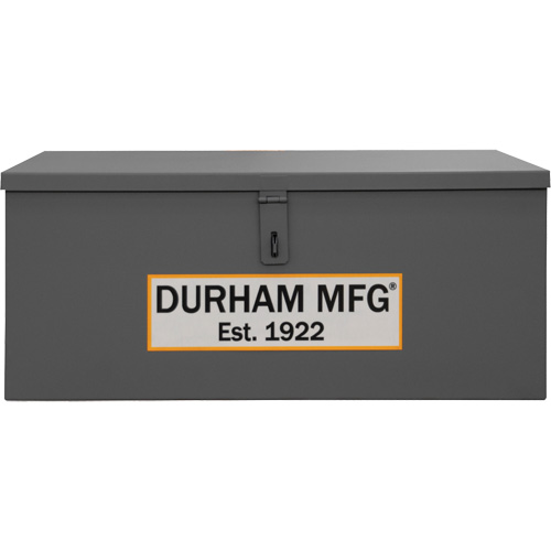 Coffre &agrave; outils de chantier pour soudeur, 30-11/16" x 17-3/8" x 12-3/16", Acier, Gris Les Distributions ICE