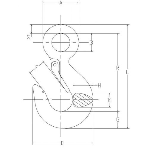 Hoist Hook Les Distributions ICE