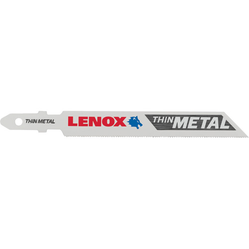 Lame de scie sauteuse pour coupe de m&eacute;tal, Bim&eacute;tal, Tige en T, 3-5/8" lo, 6 dents par pouce Les Distributions ICE