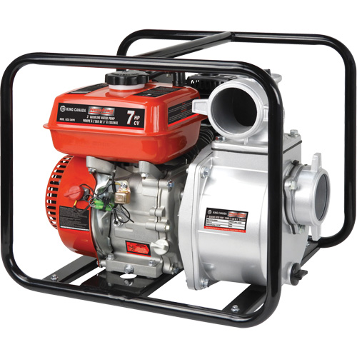 Gas Powered Water Pump, 196 cc, 4-Stroke OHV, 7.0 HP Les Distributions ICE