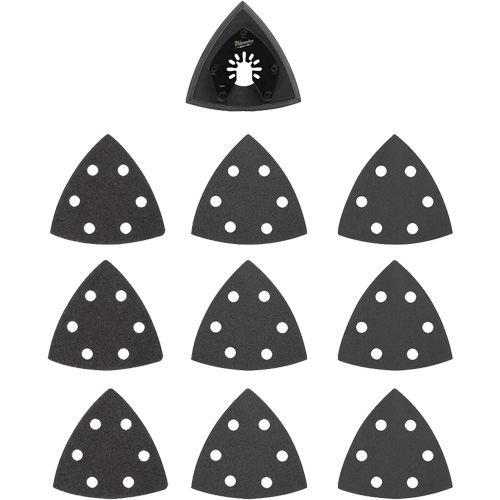 Ensemble pour patin de ponçage triangulaire 3-1/2" Open-Lok Les Distributions ICE