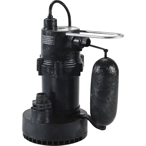 Pompe de puisard de s&eacute;rie 5.5, 35 gal./min, 115 V, 3,5 A, 1/4 CV Les Distributions ICE
