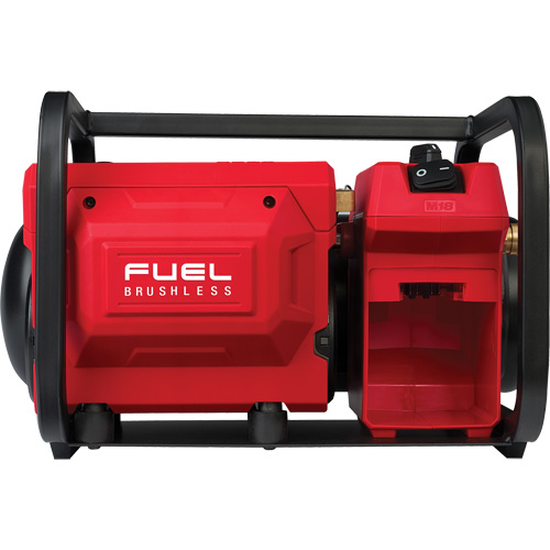 Compresseur compact et silencieux M18 Fuel, &eacute;lectrique, 2 gal. (2,4 gal. US), 135 PSI, 18/1 V Les Distributions ICE