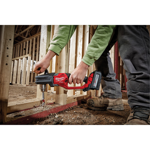 Perceuse &agrave; angle droit M18 Fuel Hole Hawg (outil seulement), 18 V, Mandrin 1/2", Lithium-ion Les Distributions ICE