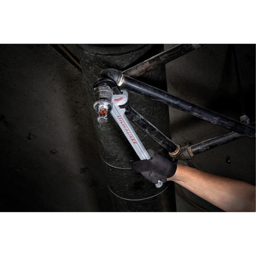 Cl&eacute; &agrave; tuyau avec manche Powerlength, Cap des m&acirc;choires 1-1/2", Longueur 10" Les Distributions ICE