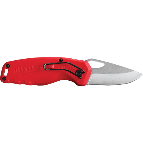 Couteau pliant compact, 2-1/2" lame, lame en Acier inoxydable, poign&eacute;e en M&eacute;tal Les Distributions ICE