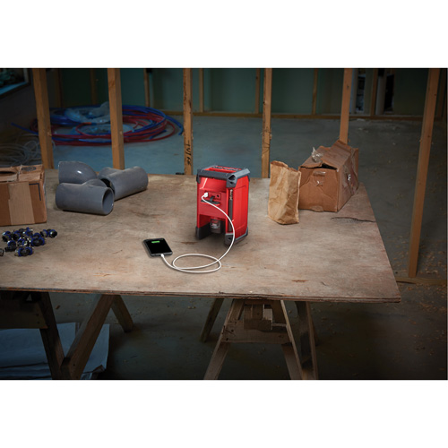 Radio et chargeur M12 (outil seulement), Lithium-ion, 12 V Les Distributions ICE