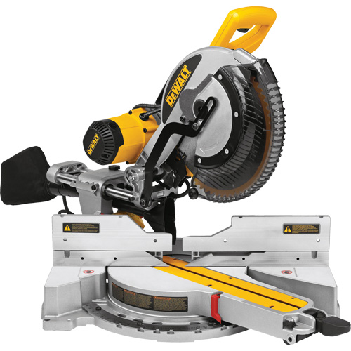 Double-Bevel Sliding Compound Mitre Saw, 12", 15 A, 120 V Les Distributions ICE