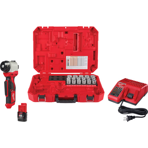 M12 Cable Stripper Kit with 17 Cu THHN/XHHW Bushings Les Distributions ICE