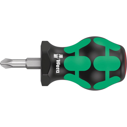 Tournevis de s&eacute;rie courte 350 Phillips, #2, 3-1/8" l, Prise Coussin&eacute;e Les Distributions ICE