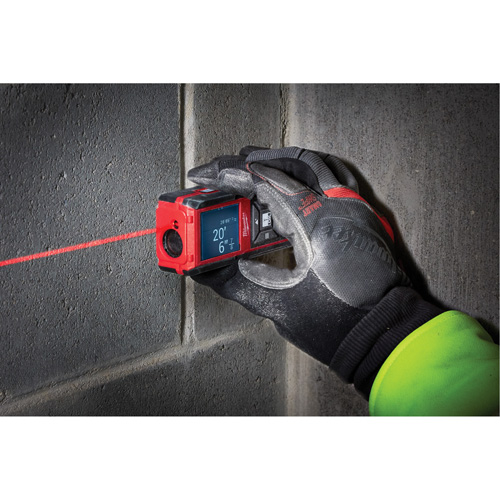 Laser Distance Meter, 0' - 330' (0 m - 100.6 m) Range, Digital (Electronic) Les Distributions ICE