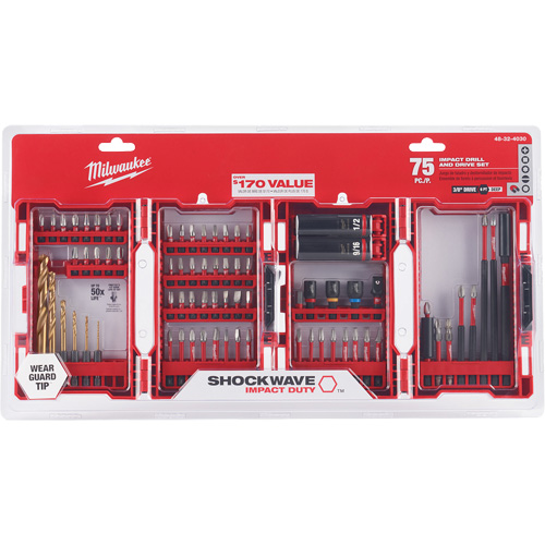 Shockwave Impact Drill & Drive Set Les Distributions ICE