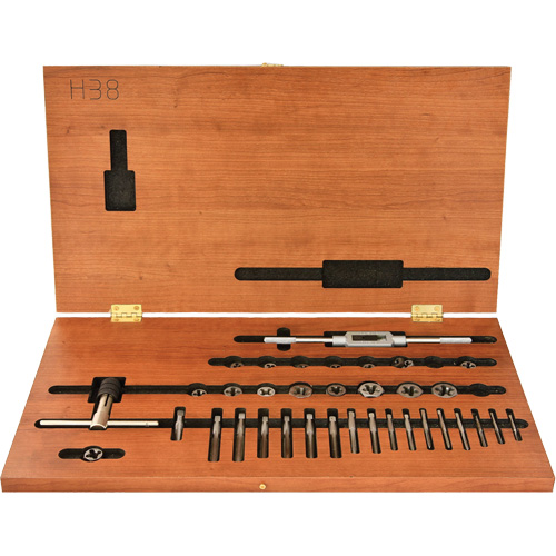 DRILLCO Tap & Hex Die Set, 36 Pieces Les Distributions ICE