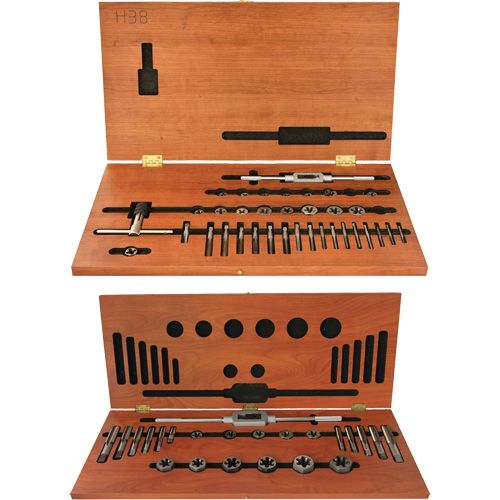 DRILLCO Tap & Hex Die Set, 58 Pieces Les Distributions ICE