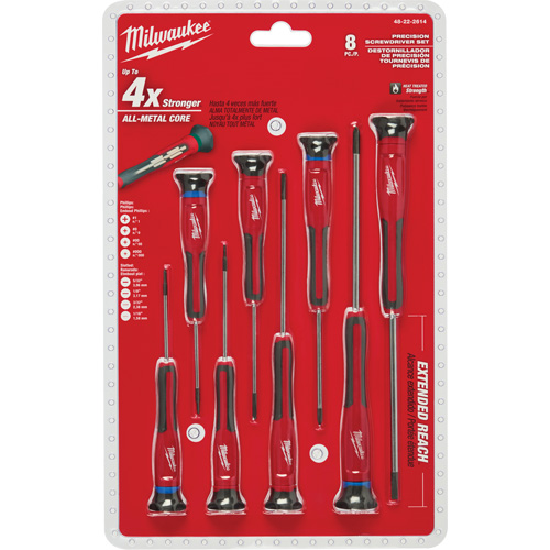 Precision Screwdriver Set, 8 Pcs. Les Distributions ICE