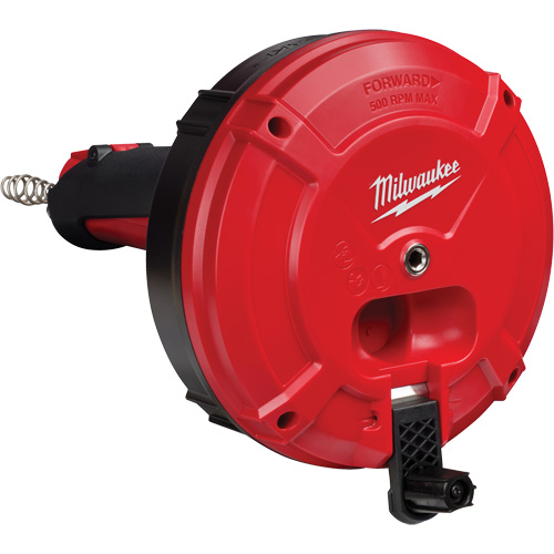 Furet Trapsnake avec dispositif d'alimentation et de retrait Cable-Drive, &eacute;lectrique, 25' Longueur du c&acirc;ble, 1/4" Diam&egrave;tre du c&acirc;ble Les Distributions ICE