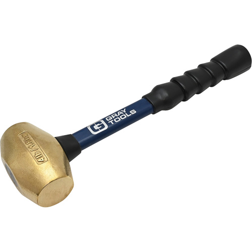 Brass Hammer, 4 lbs. Head Weight, 14" L Les Distributions ICE