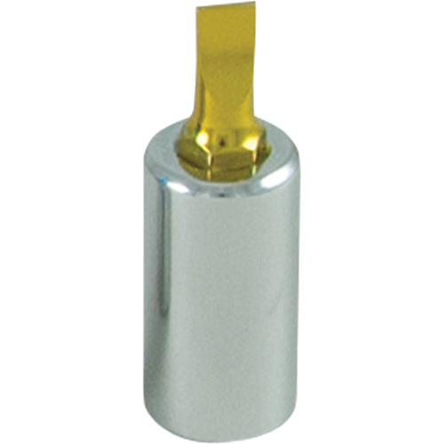 Douille tournevis &agrave; embout dor&eacute;, Fente, 13/64", Prise 1/4" Les Distributions ICE