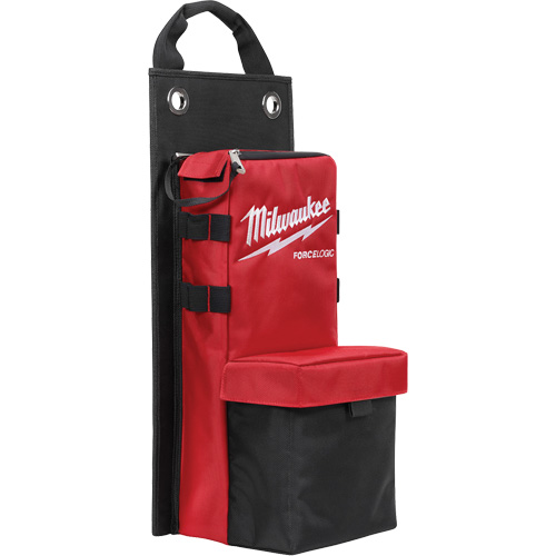 Utility Crimper & Cutter Bag, Nylon, 2 Pockets, Black/Red Les Distributions ICE