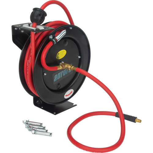 Hose Reel, Air/Water, 3/8" x 25', Single Hose, 300 psi Les Distributions ICE
