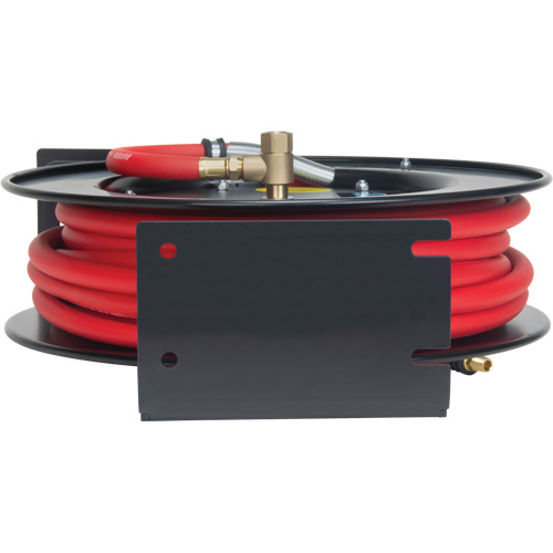 Hose Reel, Air/Water, 1/2" x 50', Single Hose, 300 psi Les Distributions ICE