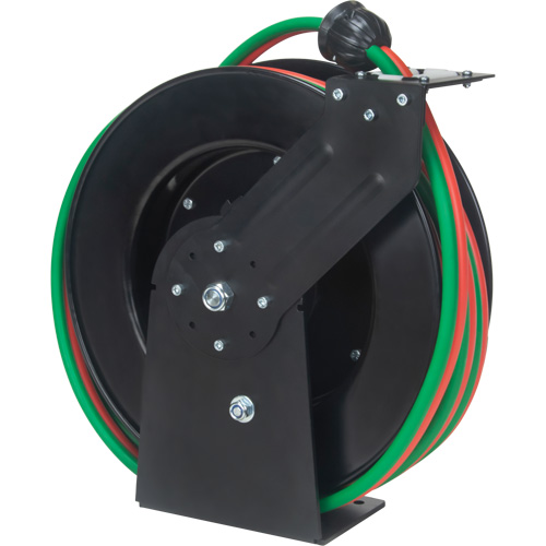 Welding Hose Reel, Welding Gases, 1/4" x 25', Single Hose, 300 psi Les Distributions ICE