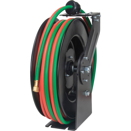 Welding Hose Reel, Welding Gases, 1/4" x 25', Single Hose, 300 psi Les Distributions ICE