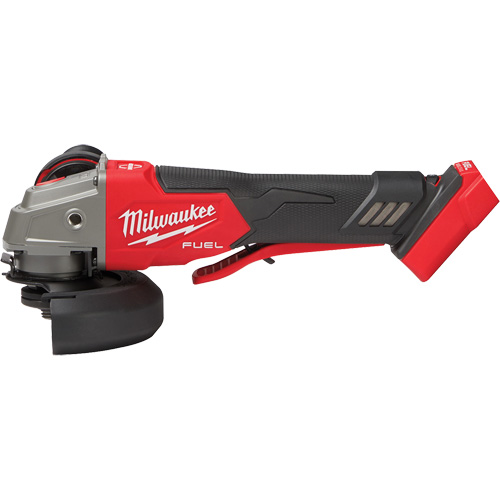 Meuleuse &agrave; frein &agrave; vitesse variable avec interrupteur &agrave; glissi&egrave;re non verrouillable M18 Fuel, 18 V, Mandrin 5"/4-1/2", Lithium-ion Les Distributions ICE