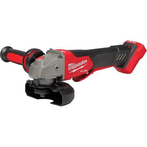 Meuleuse &agrave; frein &agrave; vitesse variable avec interrupteur &agrave; glissi&egrave;re non verrouillable M18 Fuel, 18 V, Mandrin 5"/4-1/2", Lithium-ion Les Distributions ICE
