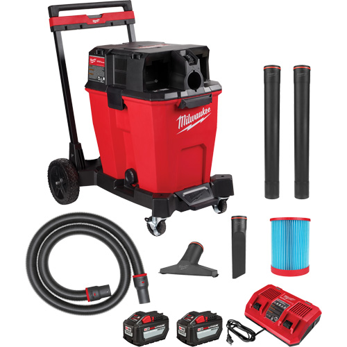 M18 Fuel Cordless Dual-Battery Wet/Dry Vacuum, 18 V, 12 gal. Capacity Les Distributions ICE