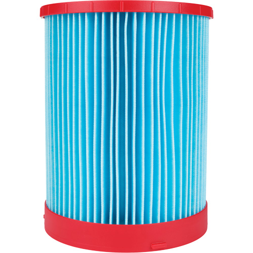 Large Wet/Dry Vacuum High-Efficiency Filter, Cartridge, Fits 12 US gal./9 US gal./6 US Gal. Les Distributions ICE