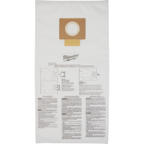 Fleece Dust Bags, 9 US gal. Les Distributions ICE