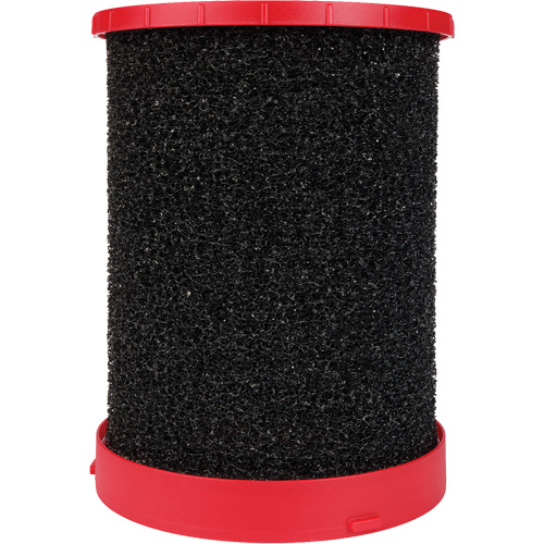 Large Wet/Dry Vacuum Wet Filter, Foam, Fits 12 US gal./9 US gal./6 US Gal. Les Distributions ICE