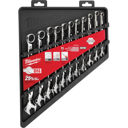 Wrench Set, Combination, 11 Pieces, Metric Les Distributions ICE