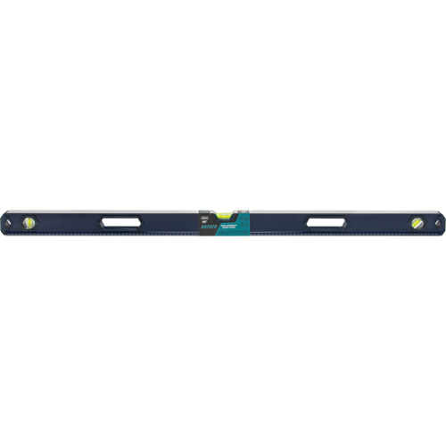 High-Accuracy Level, Box, 4' L, Aluminum, 3, Non-Magnetic Les Distributions ICE