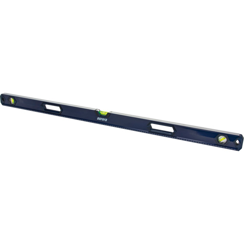 High-Accuracy Level, Box, 4' L, Aluminum, 3, Non-Magnetic Les Distributions ICE