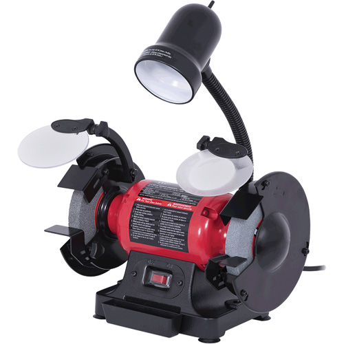 IBG-6 Meuleuse d'&eacute;tabli, Dia de roue 6", 1/2 CV, 3600 tr/min Les Distributions ICE