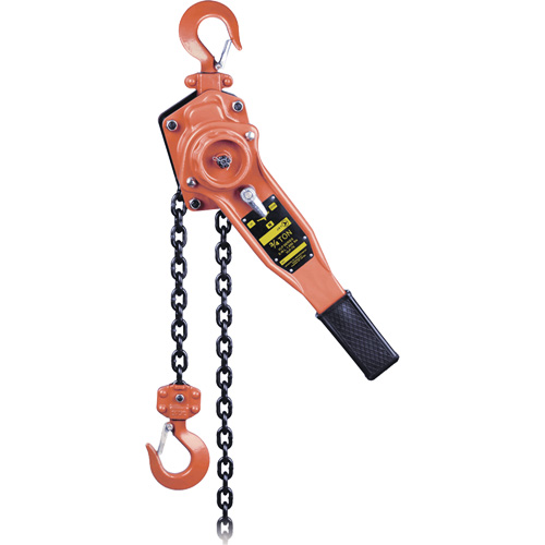 KLP-75-10 KLP Series Heavy-Duty Lever Chain Hoist, 10' Lift, 1500 lbs. (0.75 tons) Capacity Les Distributions ICE