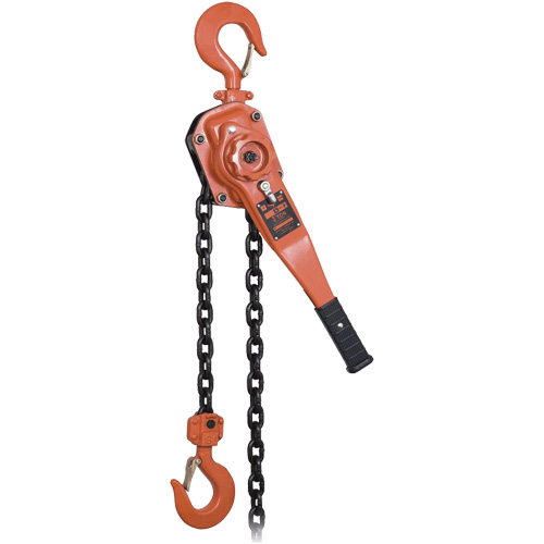 KLP-300L-5 Palan &agrave; chaîne &agrave; levier robuste s&eacute;rie KLP avec protection contre la surcharge, Lev&eacute;e 5', Cabacit&eacute; 6000 lb (3 tonnes) Les Distributions ICE
