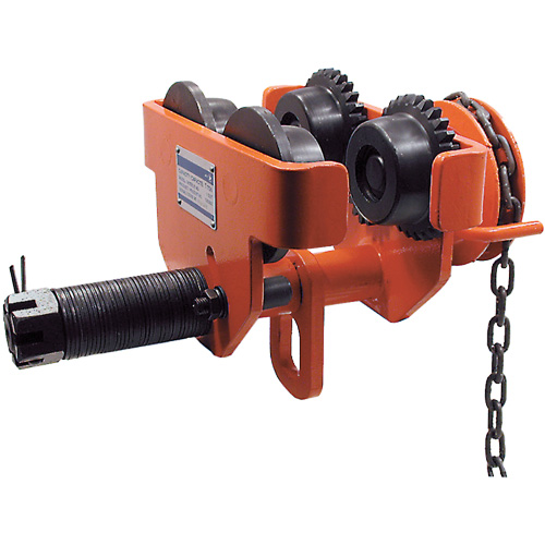 SGT Series Heavy-Duty Geared Trolley, 10000 lbs. (5 tons) Capacity, 4-1/2" - 8-1/32" Les Distributions ICE