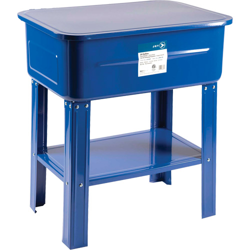 JPW-20 Bac de nettoyage usage intensif, Acier, 20 gal. Les Distributions ICE